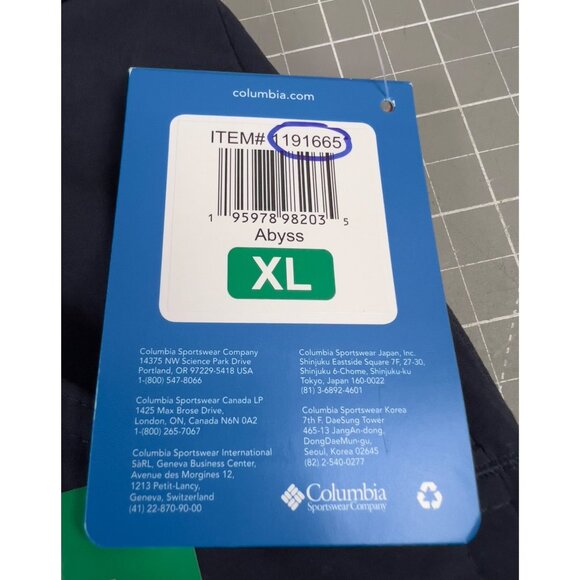 Columbia Womens Omni-Shade Skort Abyss XL New - Picture 3 of 5